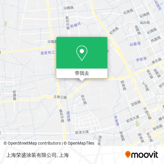 上海荣盛涂装有限公司地图