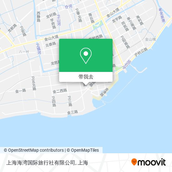 上海海湾国际旅行社有限公司地图