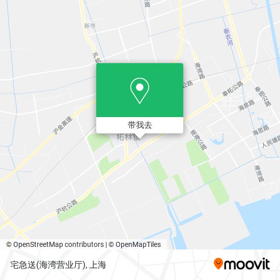 宅急送(海湾营业厅)地图