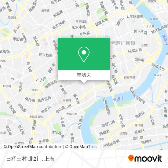 日晖三村-北2门地图