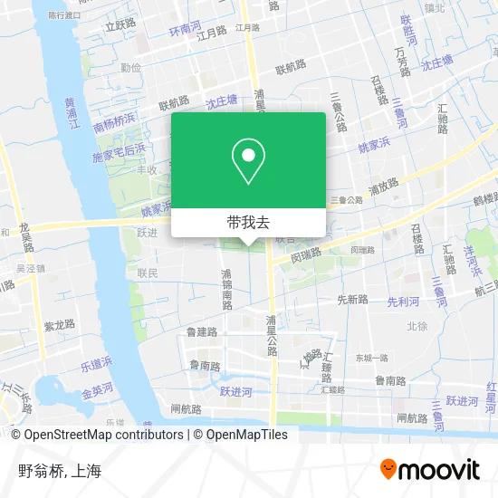 野翁桥地图