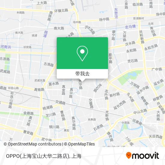 OPPO(上海宝山大华二路店)地图