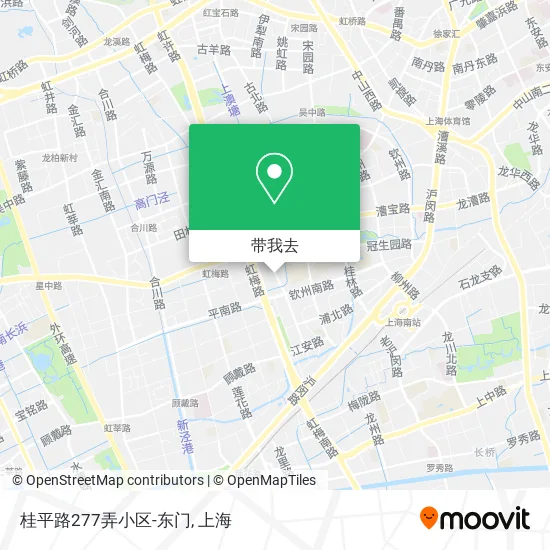 桂平路277弄小区-东门地图