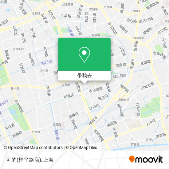 可的(桂平路店)地图