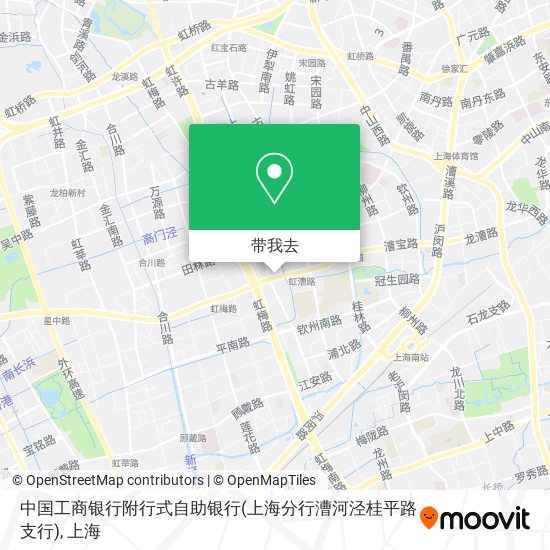 中国工商银行附行式自助银行(上海分行漕河泾桂平路支行)地图