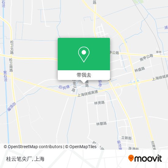 桂云笔尖厂地图