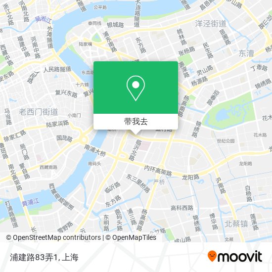 浦建路83弄1地图