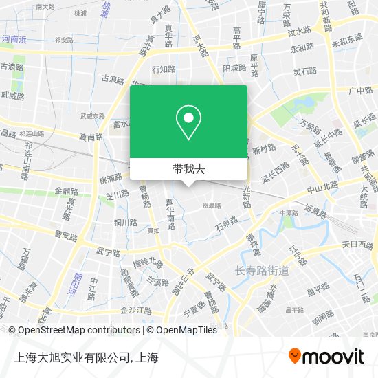 上海大旭实业有限公司地图