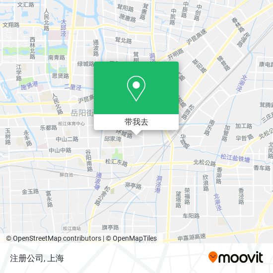 注册公司地图