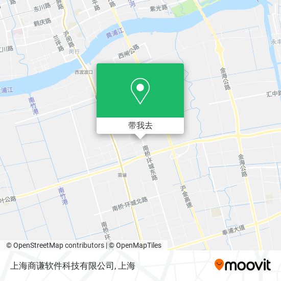 上海商谦软件科技有限公司地图