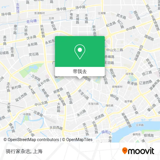 骑行家杂志地图