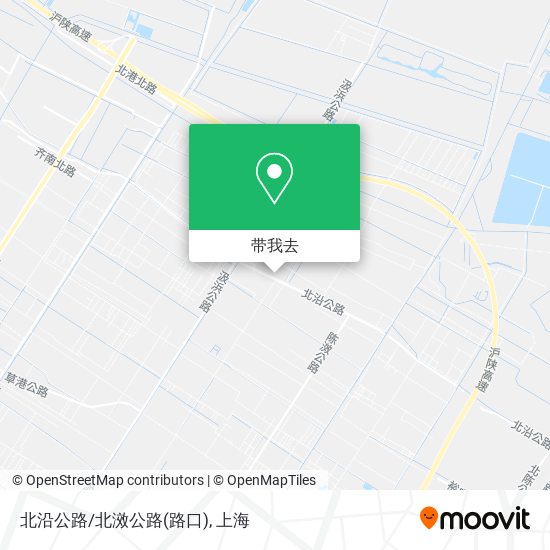 北沿公路/北滧公路(路口)地图