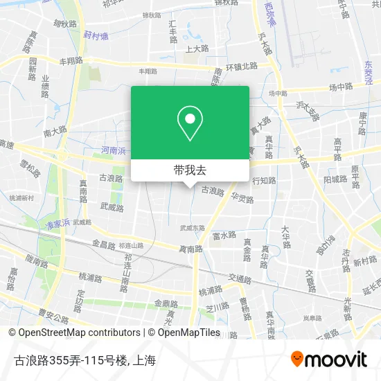 古浪路355弄-115号楼地图