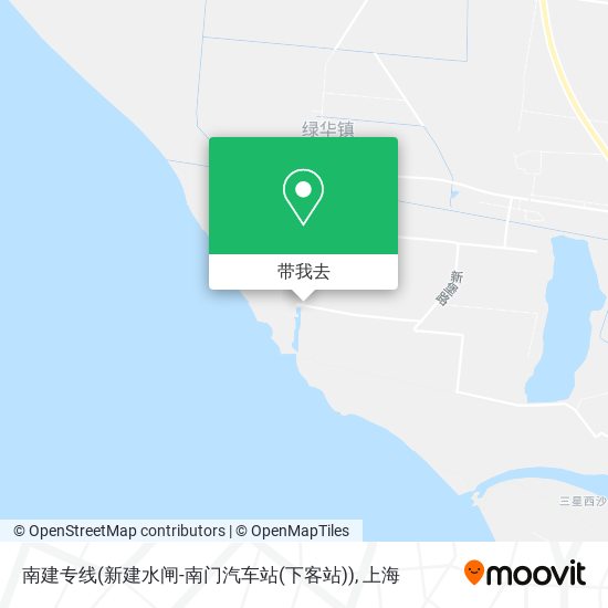 南建专线(新建水闸-南门汽车站(下客站))地图