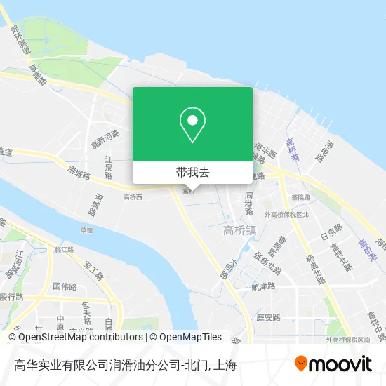 高华实业有限公司润滑油分公司-北门地图