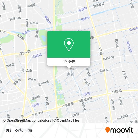 唐陆公路地图