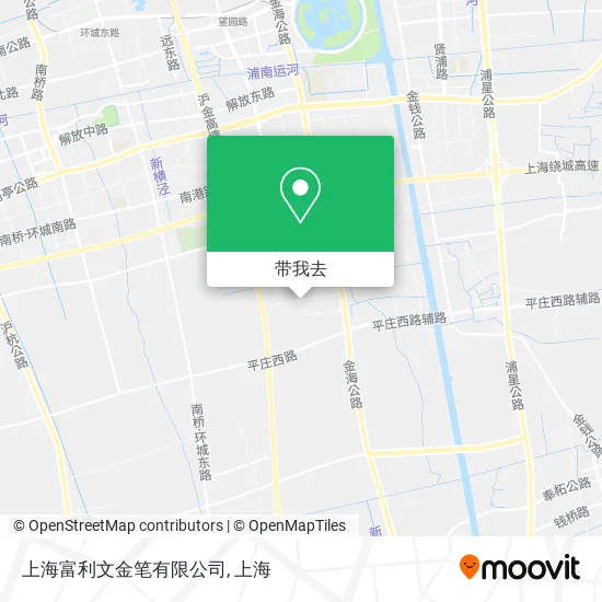 上海富利文金笔有限公司地图
