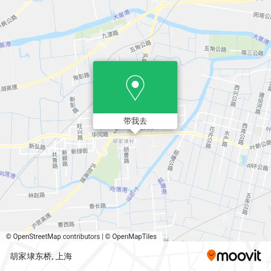 胡家埭东桥地图