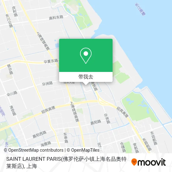 SAINT LAURENT PARIS(佛罗伦萨小镇上海名品奥特莱斯店)地图