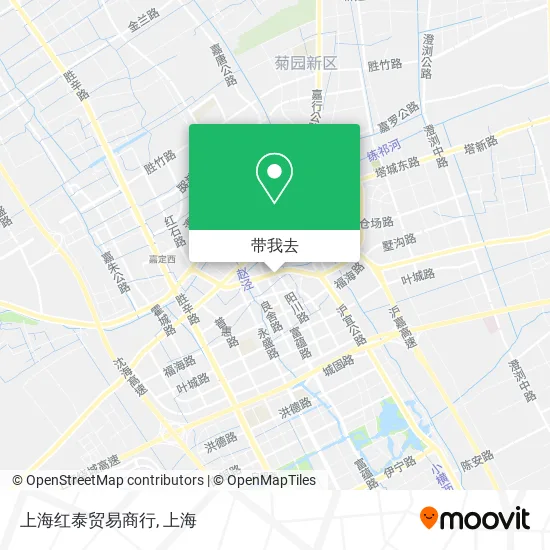 上海红泰贸易商行地图