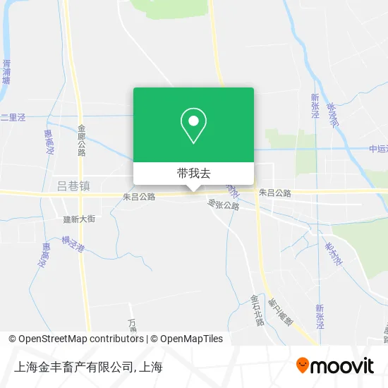 上海金丰畜产有限公司地图