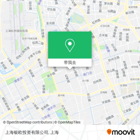 上海银欧投资有限公司地图