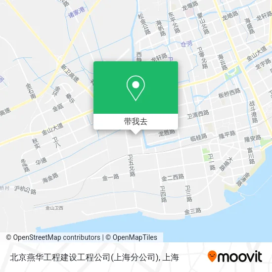 北京燕华工程建设工程公司(上海分公司)地图