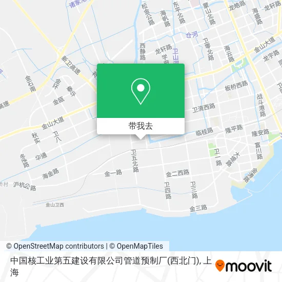 中国核工业第五建设有限公司管道预制厂(西北门)地图