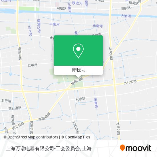 上海万谱电器有限公司-工会委员会地图