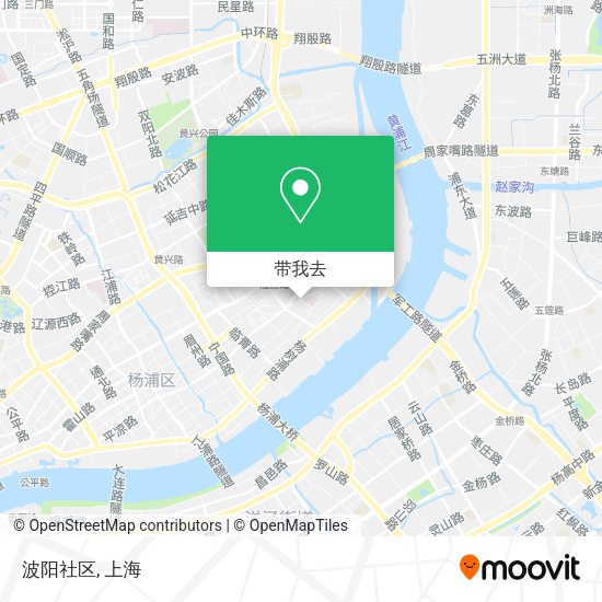 波阳社区地图