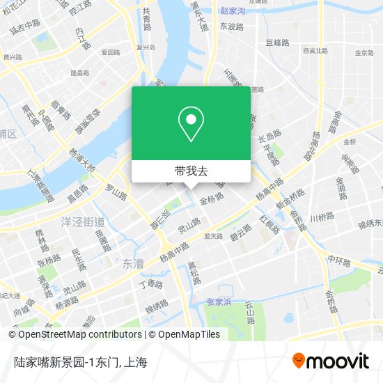 陆家嘴新景园-1东门地图