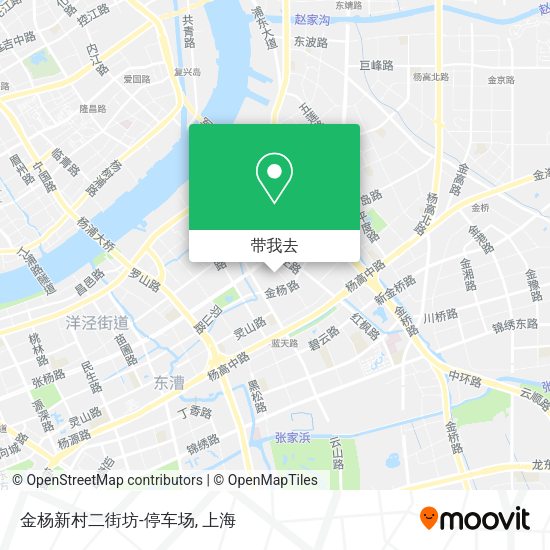 金杨新村二街坊-停车场地图