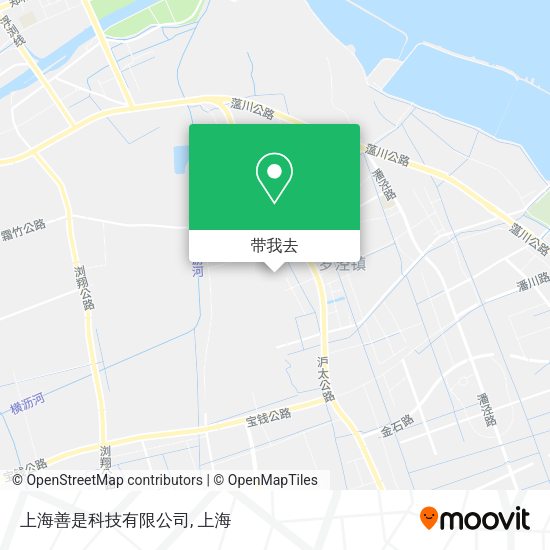 上海善是科技有限公司地图