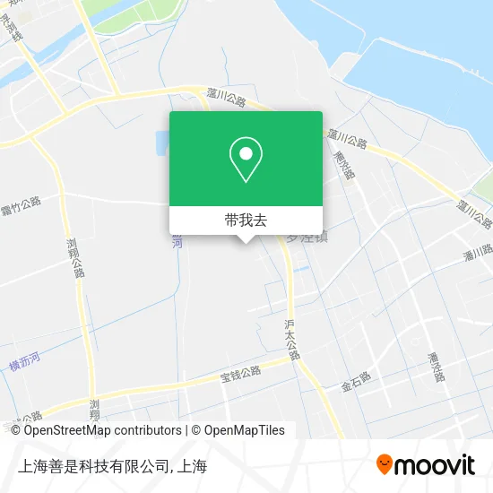 上海善是科技有限公司地图