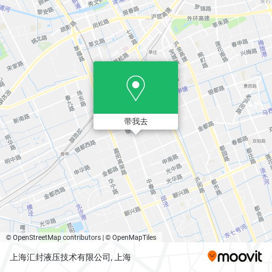 上海汇封液压技术有限公司地图