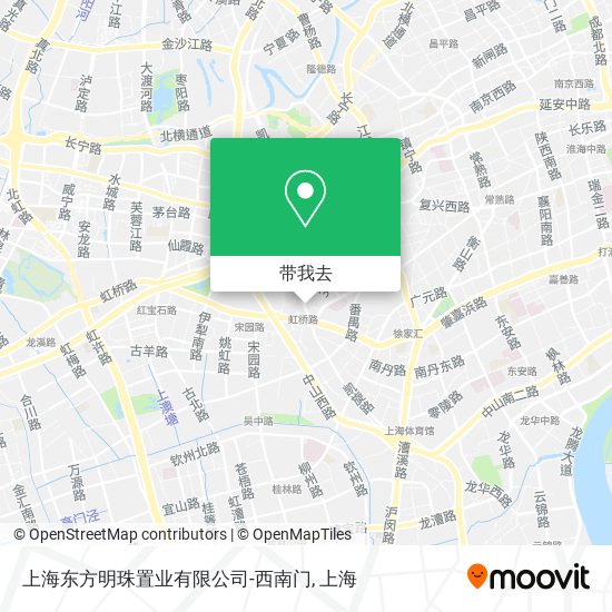 上海东方明珠置业有限公司-西南门地图