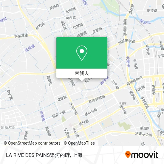 LA RIVE DES PAINS樂河的畔地图