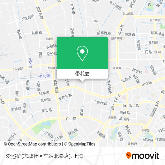 爱照护(凉城社区车站北路店)地图