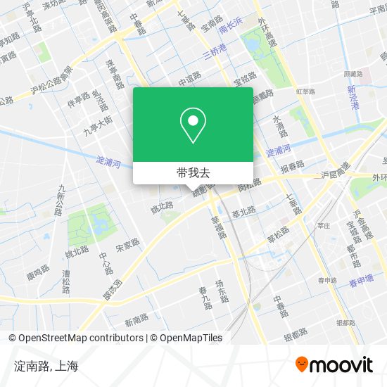 淀南路地图