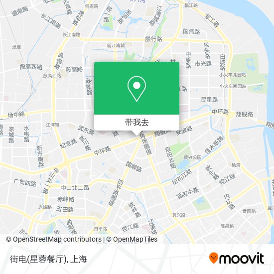街电(星蓉餐厅)地图