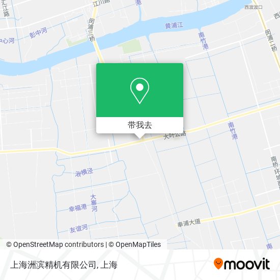 上海洲滨精机有限公司地图