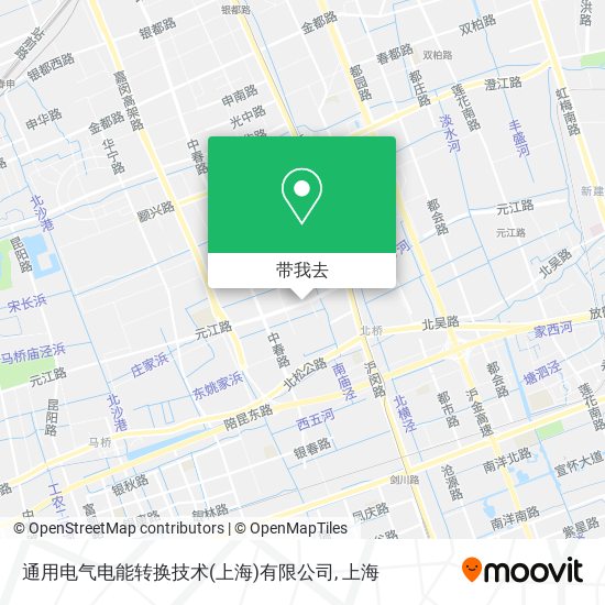 通用电气电能转换技术(上海)有限公司地图