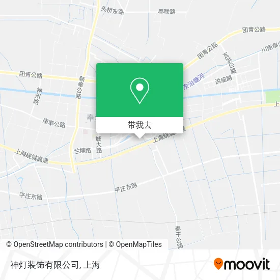 神灯装饰有限公司地图