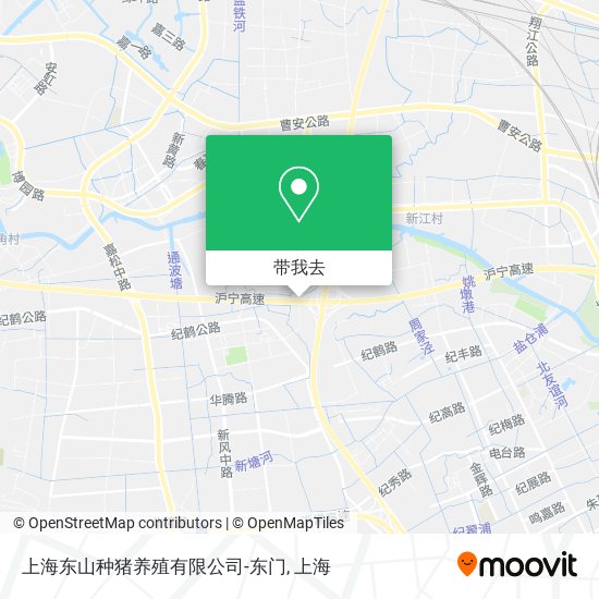 上海东山种猪养殖有限公司-东门地图