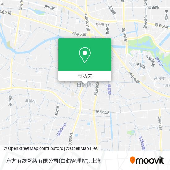 东方有线网络有限公司(白鹤管理站)地图