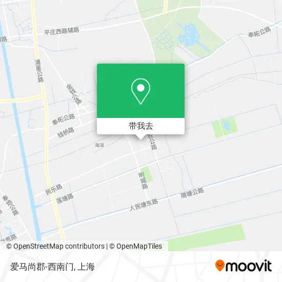 爱马尚郡-西南门地图