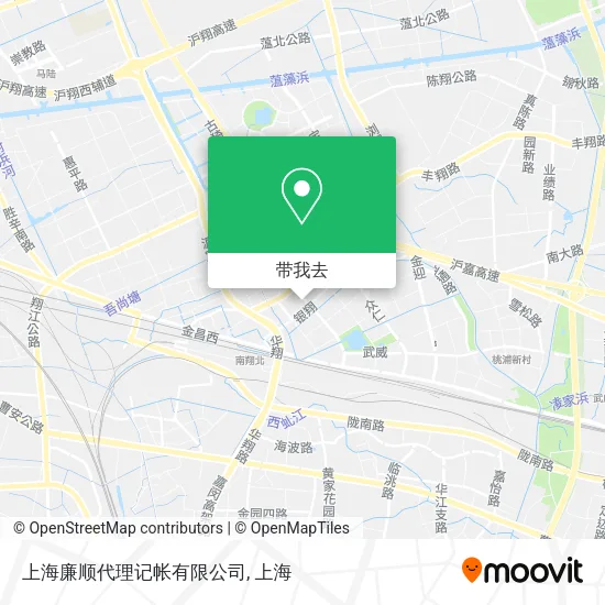 上海廉顺代理记帐有限公司地图
