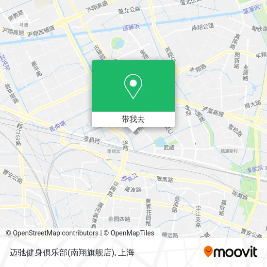 迈驰健身俱乐部(南翔旗舰店)地图