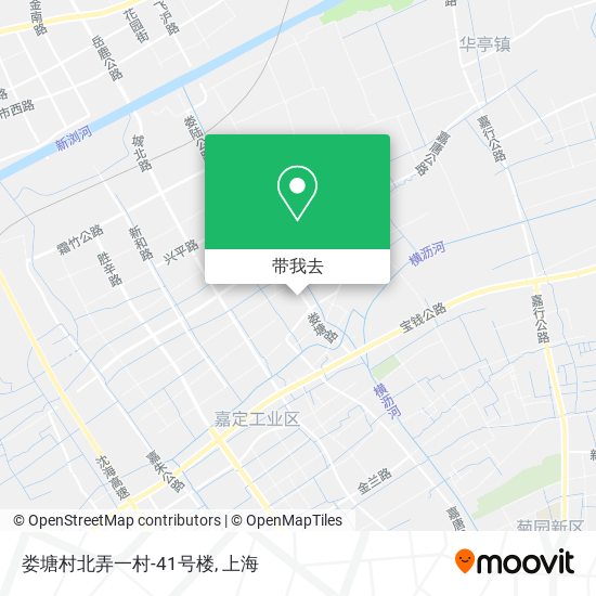 娄塘村北弄一村-41号楼地图