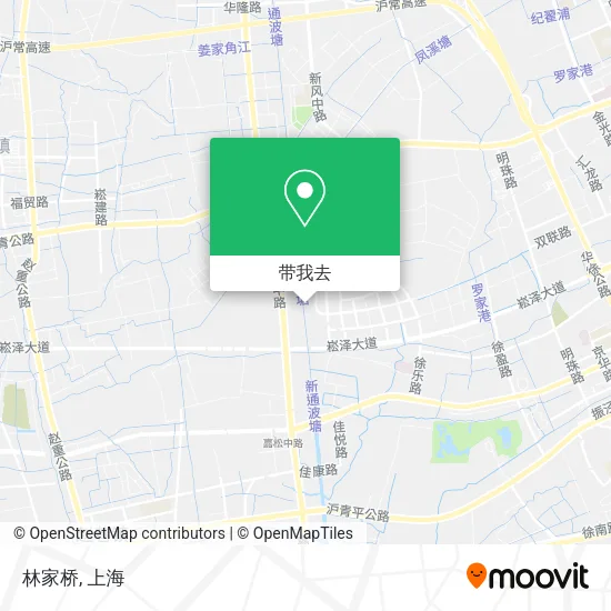林家桥地图